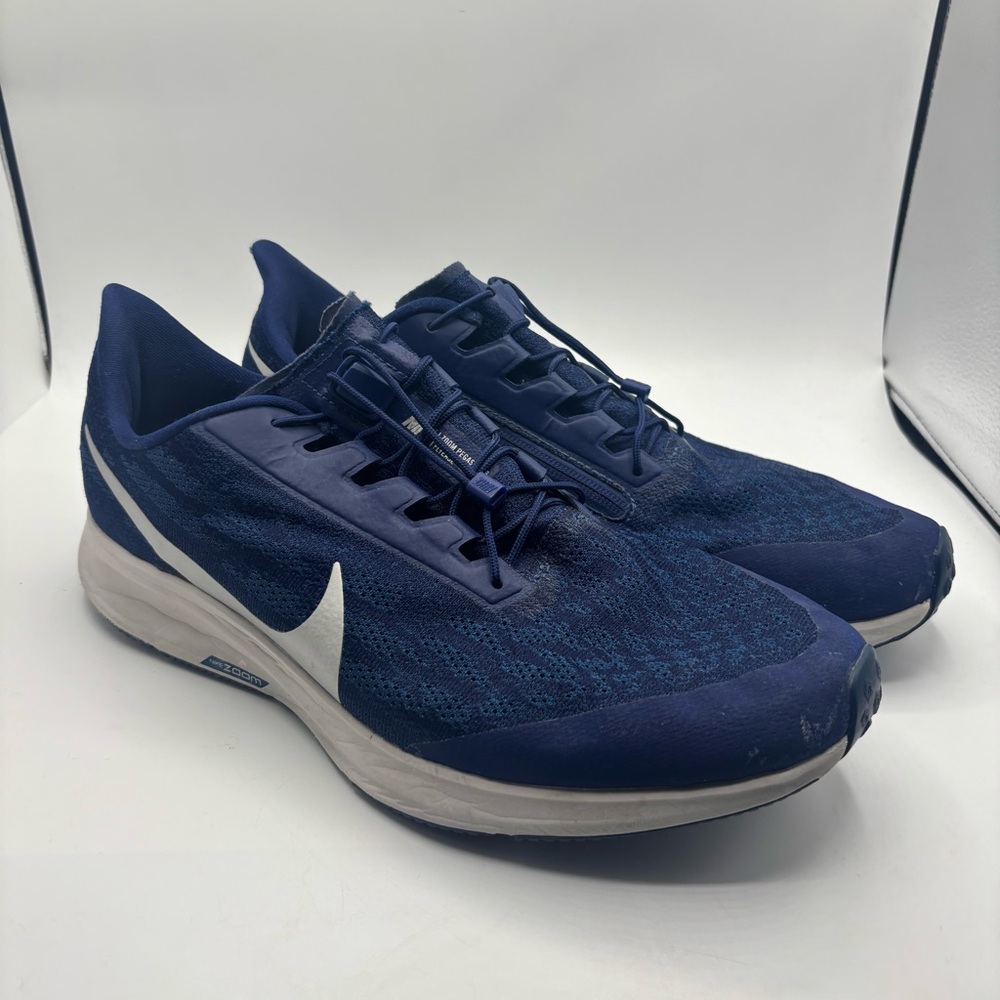 Nike Air Zoom Pegasus 36 FlyEase Men’s Size 13 - Navy Blue